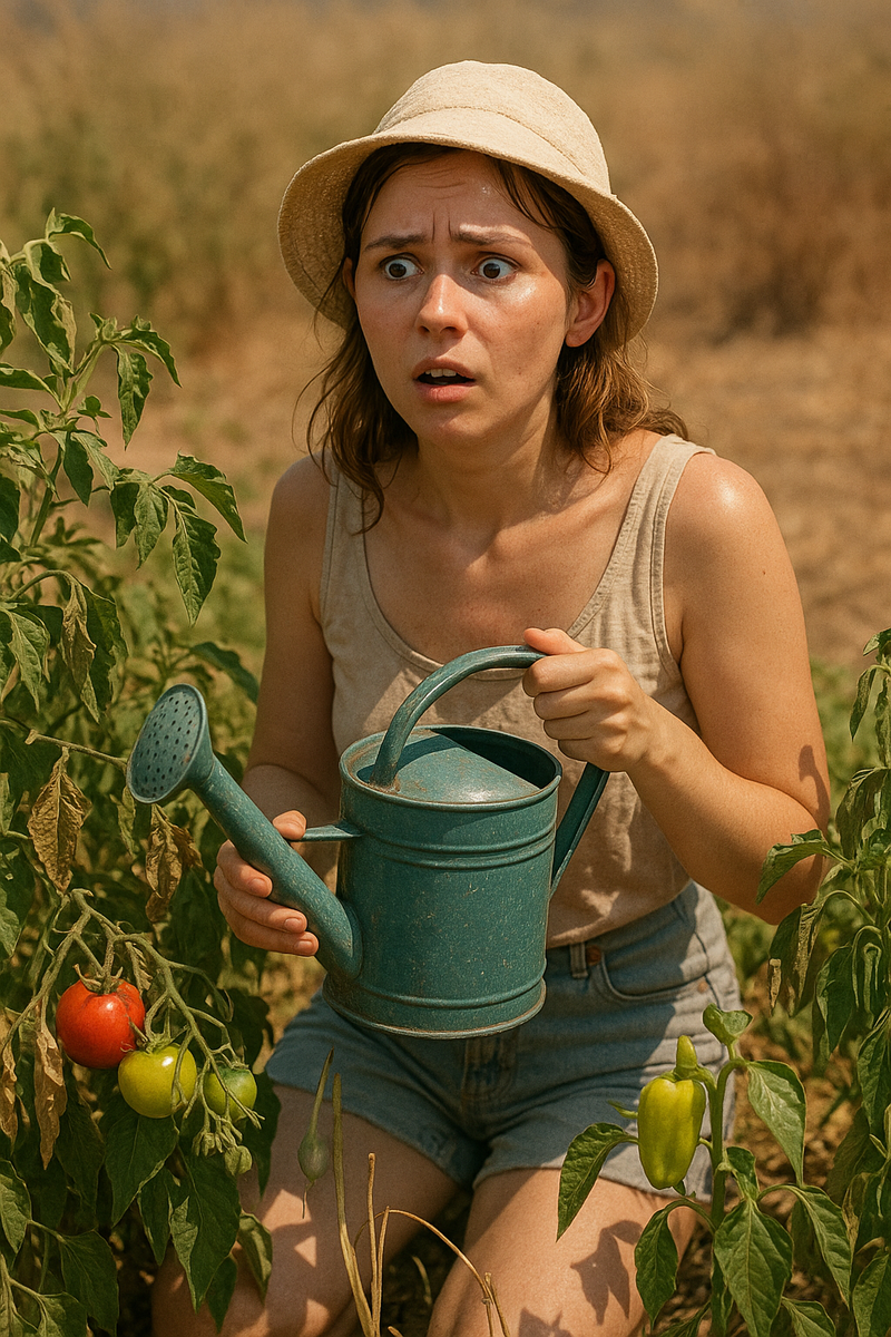 Девушка на картинке в шоке от жары😂 не забудь подписаться на мой канал 😉 спасибо ☺️