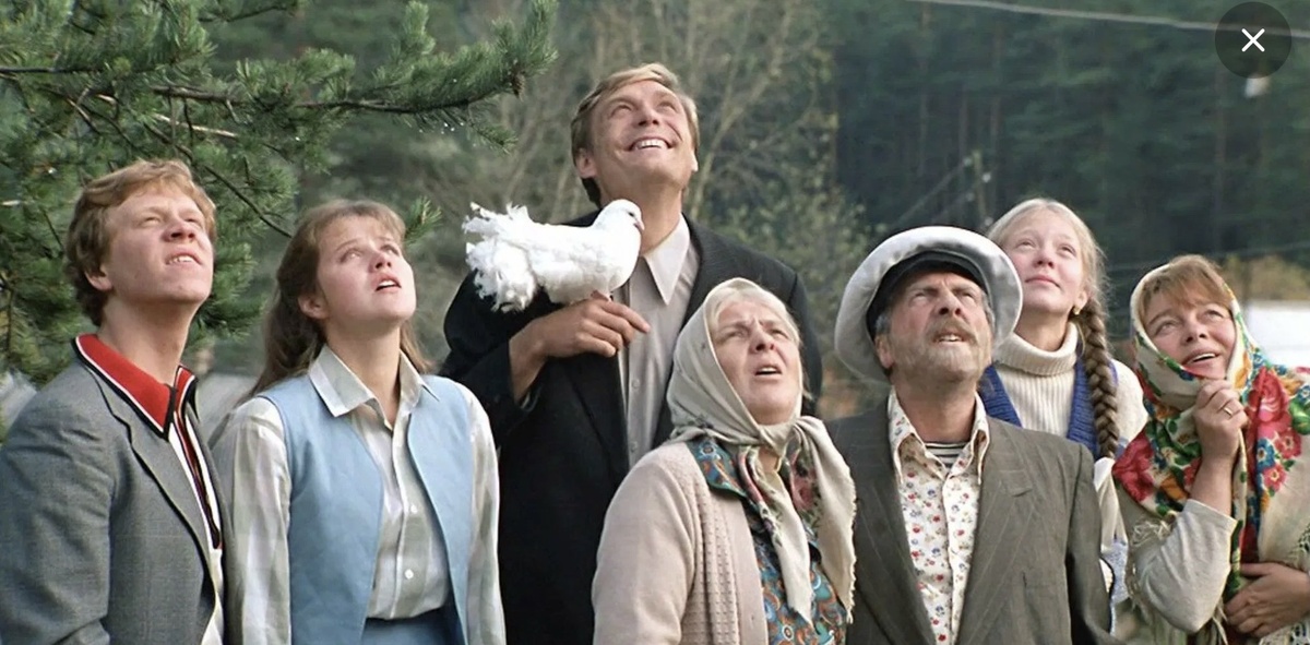 Кадр из фильма «Любовь и голуби». Взято с Яндекс.Картинки