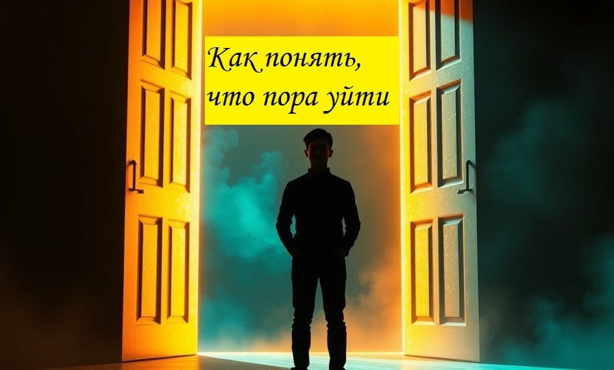 Почему самый смелый поступок — это уйти воврем