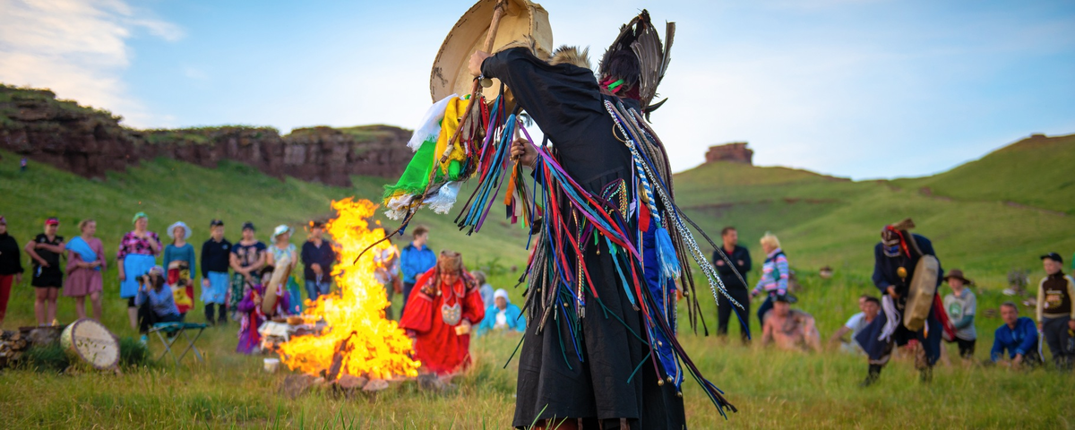 Шаманизм является одной из интересных туристических сторон нашей страны