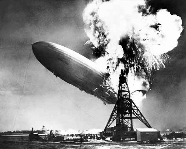 Гибель «Гинденбурга» Сэм Шер