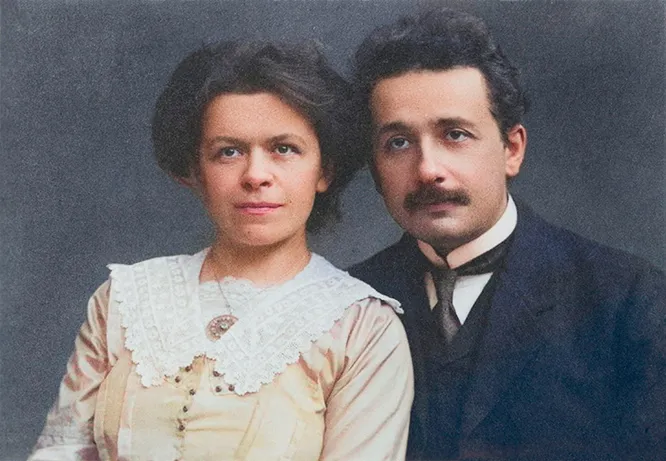 Альберт Эйнштейн и Милева Марич