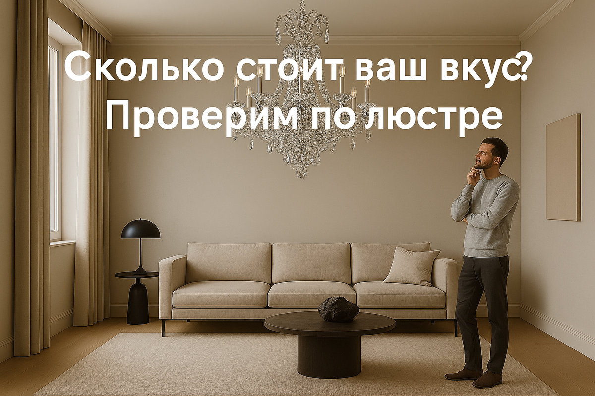 Роль люстры в дизайне интерьера