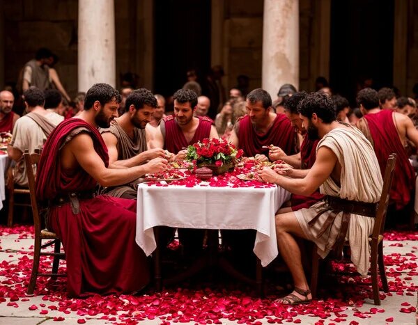   Истории с цветами в Древнем Риме — роза Вера Курилыч