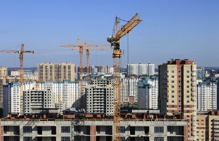 Фото строительства жилых комплексов в России