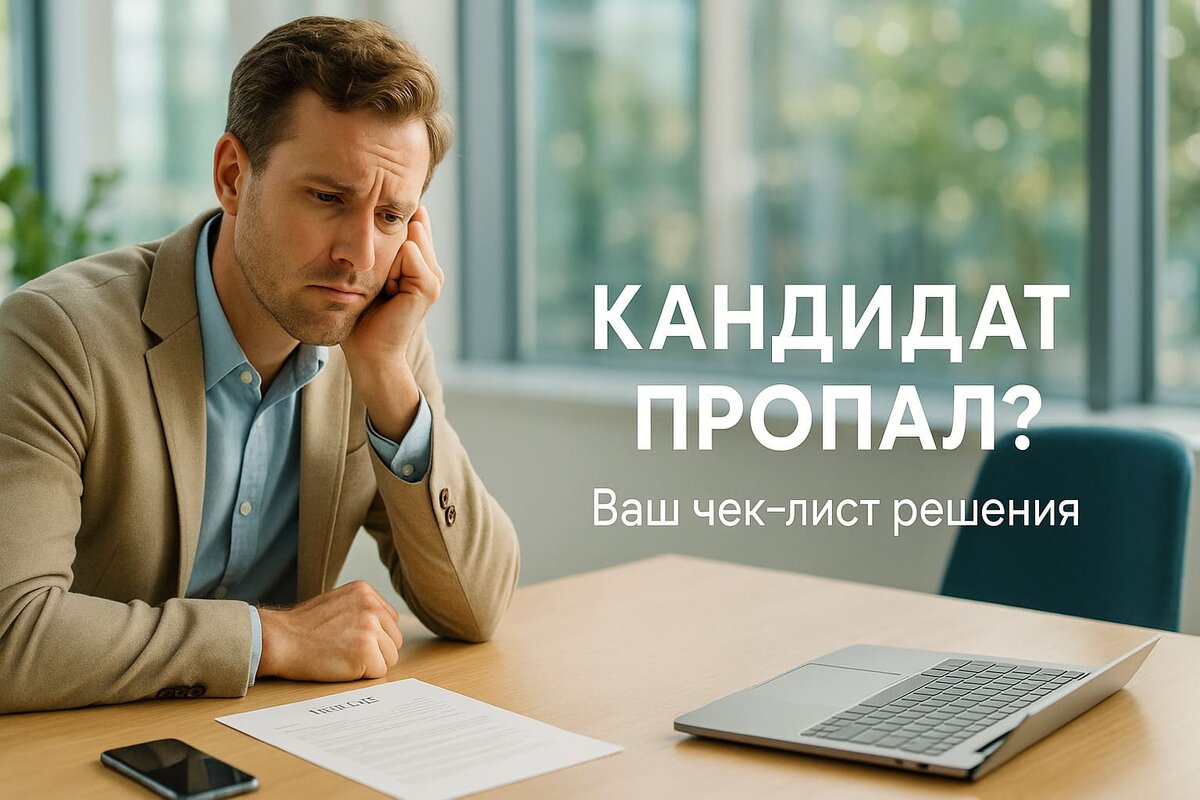 Кандидаты «пропадают» после собеседования? Чек-лист для руководителя по удержанию лучших талантов.
