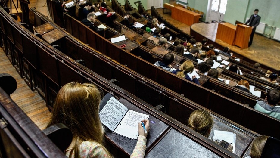    Студенты, занятия в СПБГУ. Автор фото: Коньков Сергей/ДП