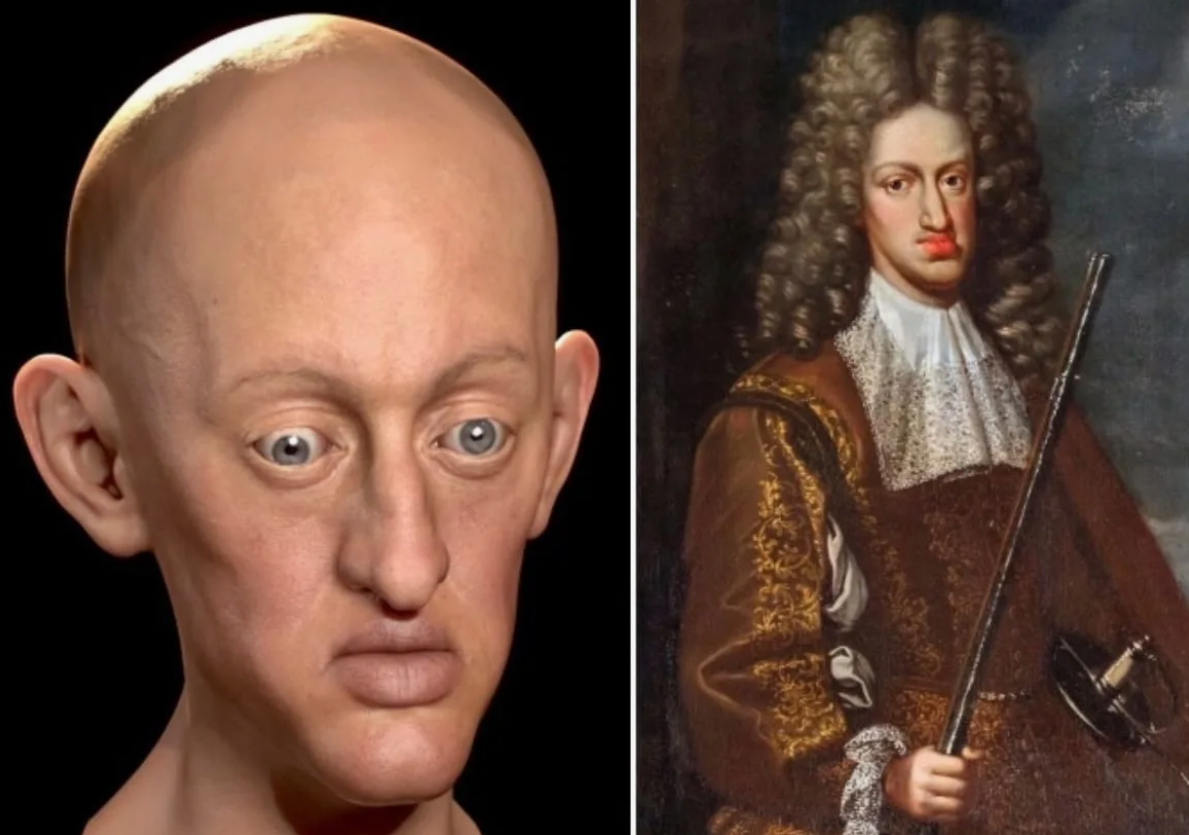 Карл Габсбург II Зачарованный. Прижизненный портрет и современная реконструкция внешности
