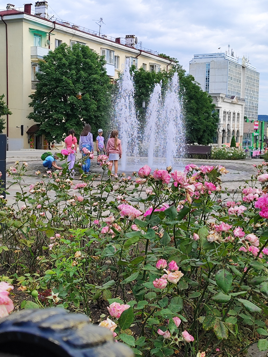 Фонтаны пользуются большой популярностью (июль 2025 года)