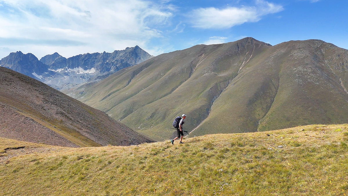 Подъём на Мухинский перевал