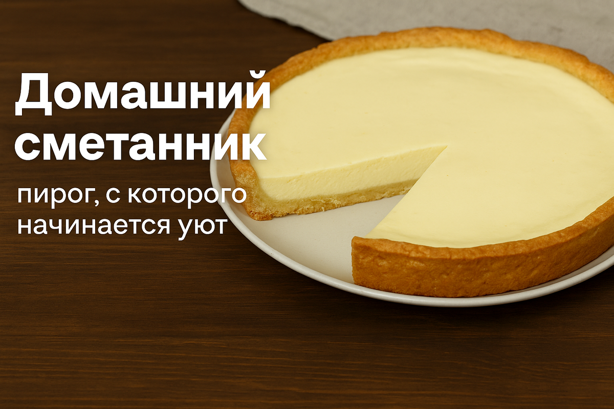 Пирог с характером: без лишней возни, но с теплом и вкусом, который запоминается