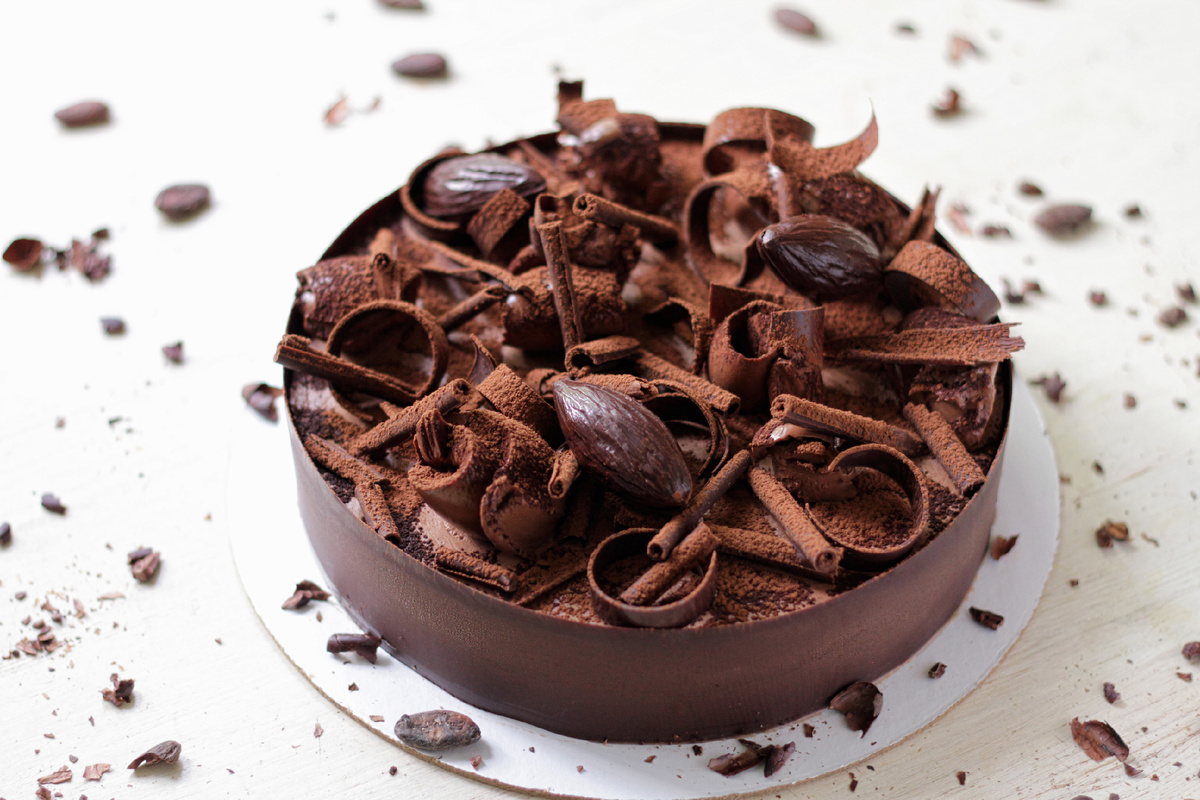 Фото : Сергей Рулев / шоколадный торт