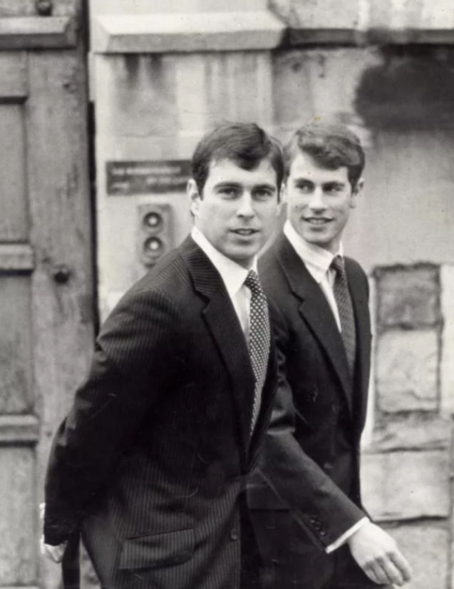 Принцы Эндрю и Эдуард