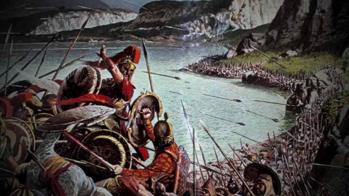 Сражение в Фермопильском ущелье