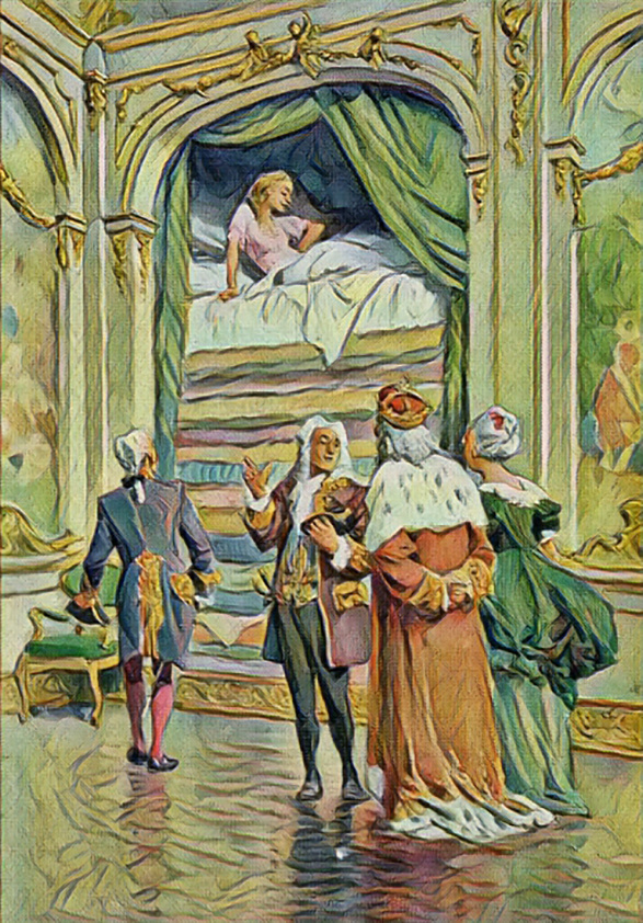 Принцесса , Король и Королева