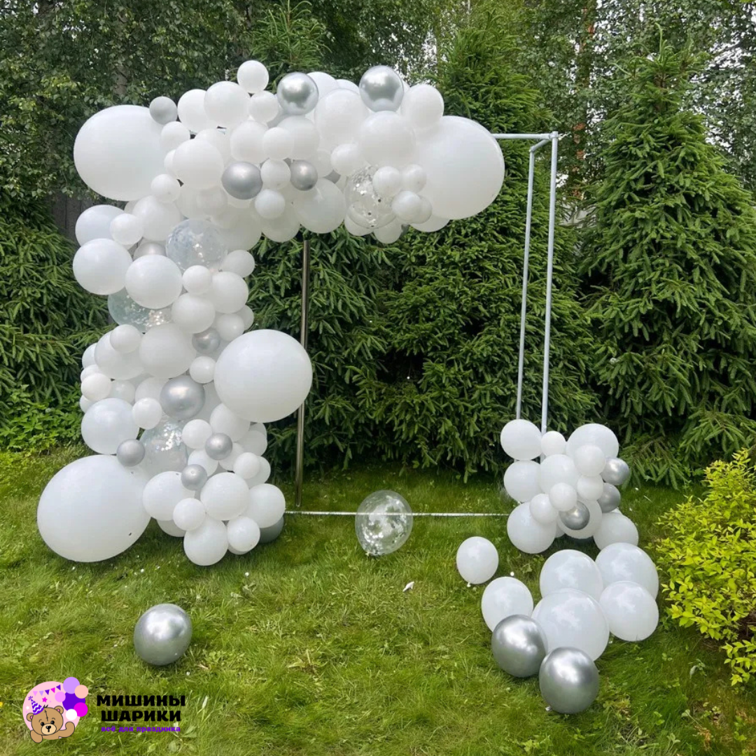 Фотозона из воздушных шаров своими руками