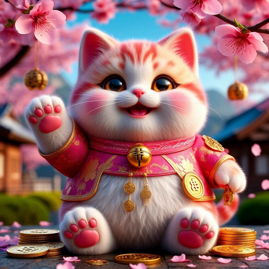 А Манэки принесет удачу :)