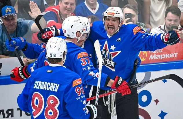 Александр Овечкин сделал счет 10:3 в Матче года-2025. Фото: соцсети