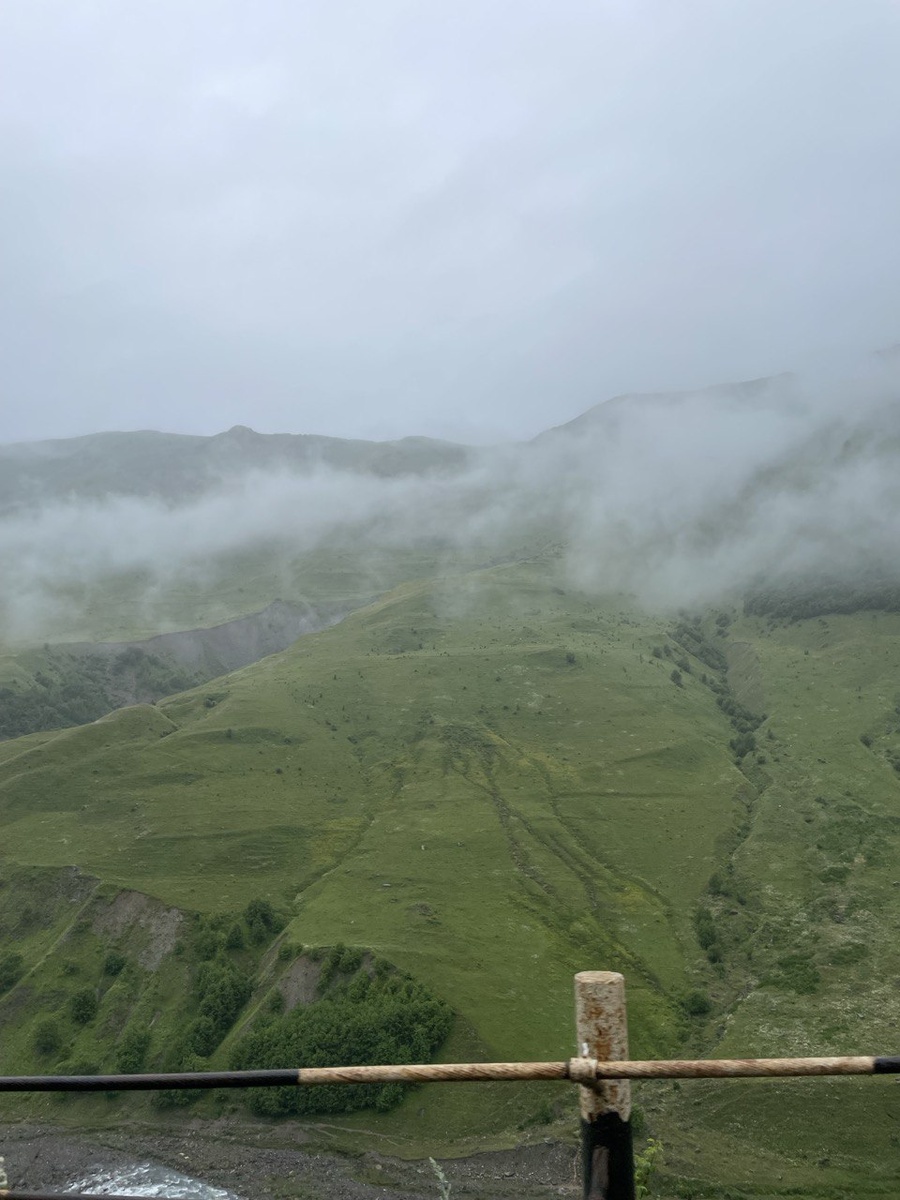 По дороге в Тбилиси