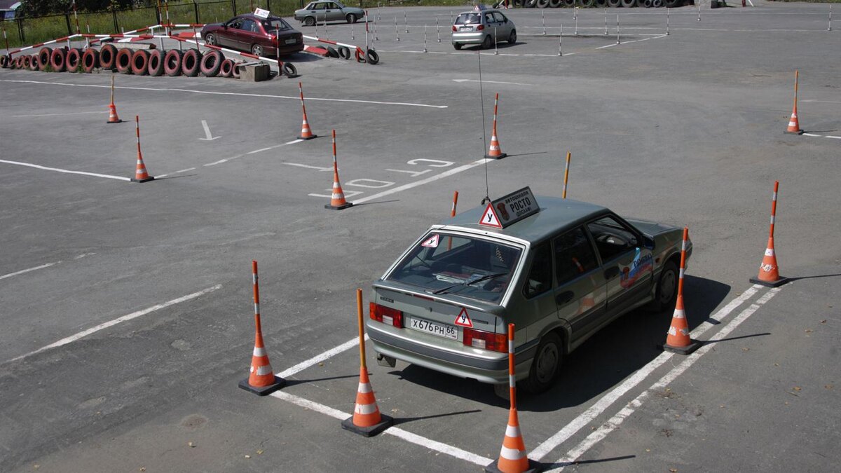 Занятия лучше начинать с автодрома