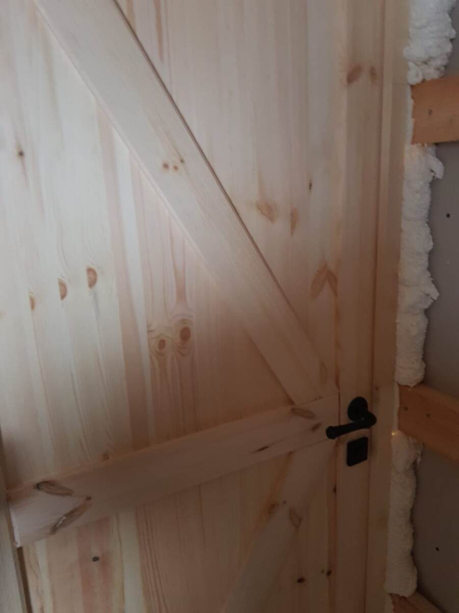 Двери до браширования и покраски