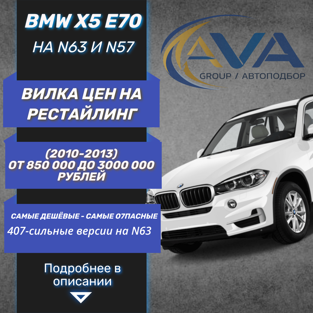 Соблазнительно, правда? Мощный, статусный BMW X5 рестайлингового поколения E70 (2010-2013) по цене скромного седана. Но именно в этом ценовом сегменте таится самая коварная ловушка для неискушенного покупателя. Речь о версиях с легендарно-проблемными двигателями N63 и N57. Красота – огонь, а начинка – настоящая мина замедленного действия для вашего кошелька. Почему их так боятся? Разбираем по косточкам.