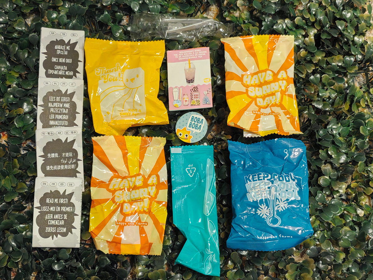 Содержимое шарика MINIVERSE MAKE IT MINI FOOD