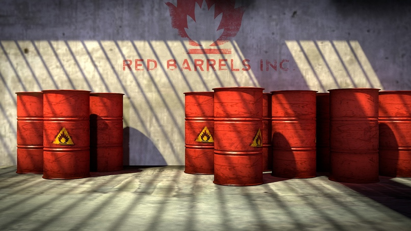 Первая мысль при виде этих бочек?