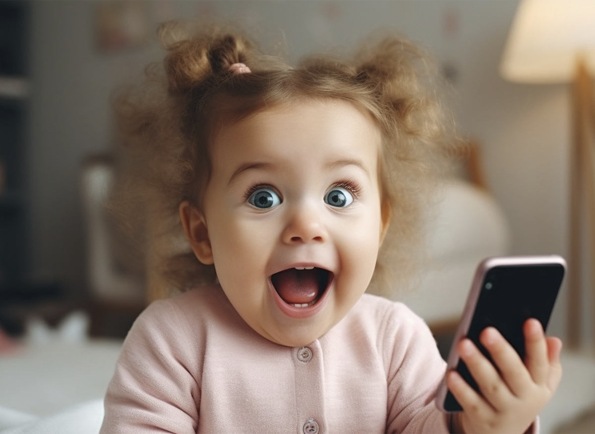 Нужен ли ребёнку телфон? фото из открытых источников