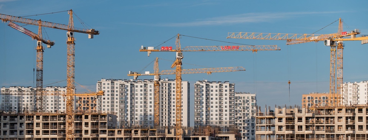    Ситуация в строительной отрасли Петербурга остаётся устойчивой. Автор фото: Сергей Ермохин