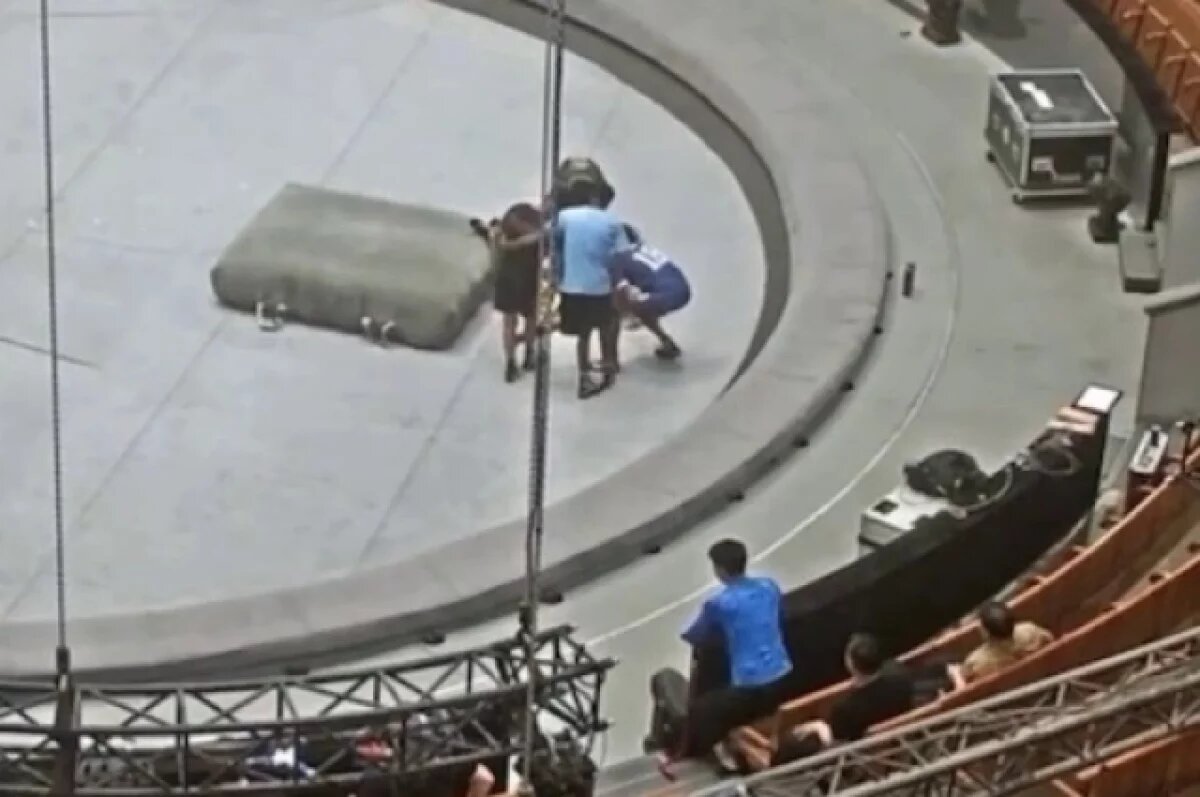    Депздрав: у сорвавшегося в цирке гимнаста из Эфиопии нет тяжелых травм