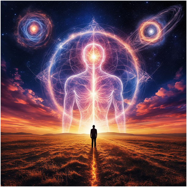 Сгенерировано ИИ- поток информации для конкретного человека.