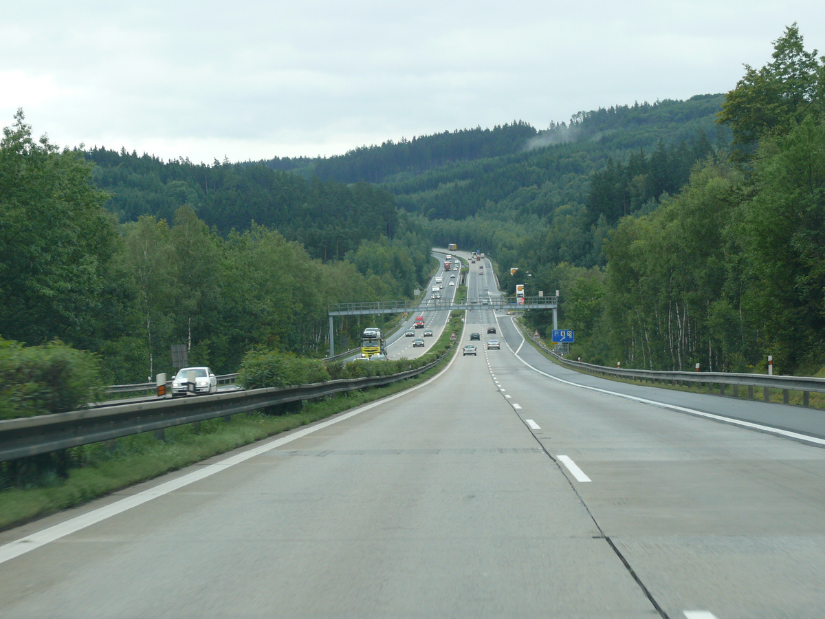 Автобан от Праги до Вены