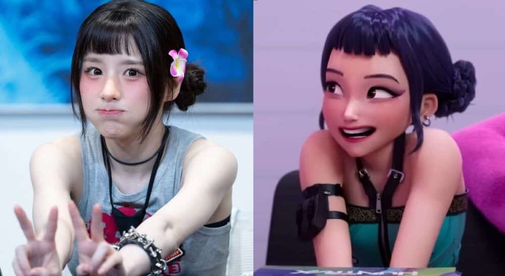    Айдол недавно попросила своего стилиста превратить её в Зои из Кей-поп-охотницы на демонов.