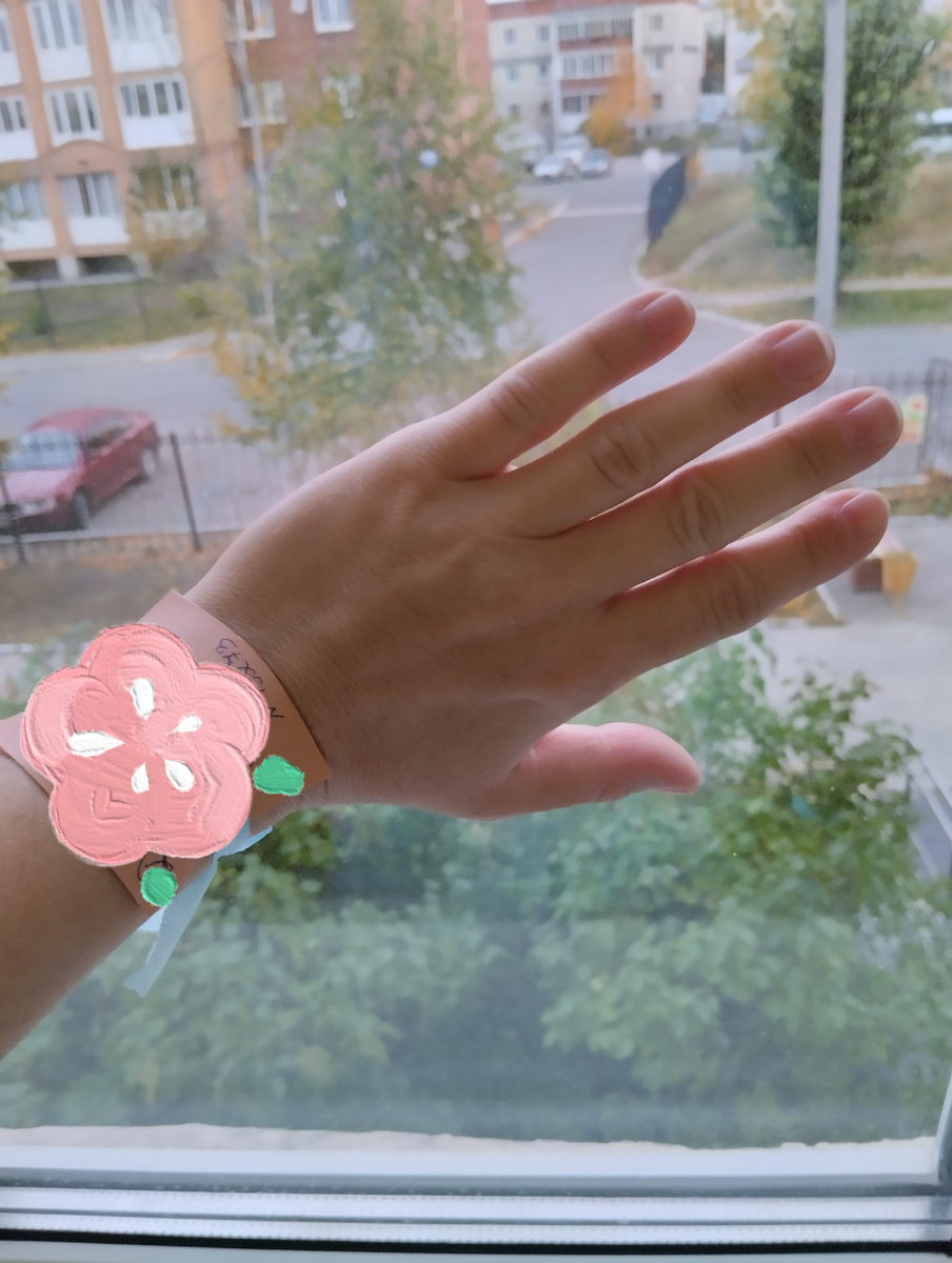 Фото из роддома. Ожидаю встречи с дочкой(перед плановой операцией) 