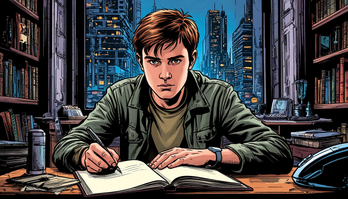 Писательству не учат в школе — оно идёт от вдохновения, от сокровенного желания создать прекрасное.