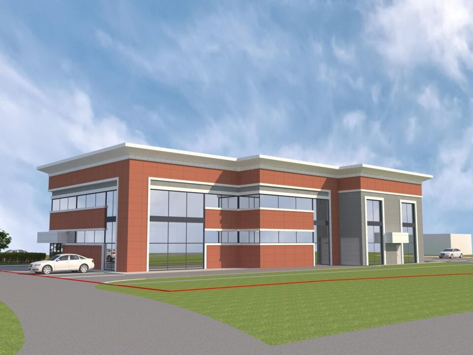    Визуализация проекта магазина на ул. Малиновая 1-я, 54а. Источник: "Мастерская Золотова"