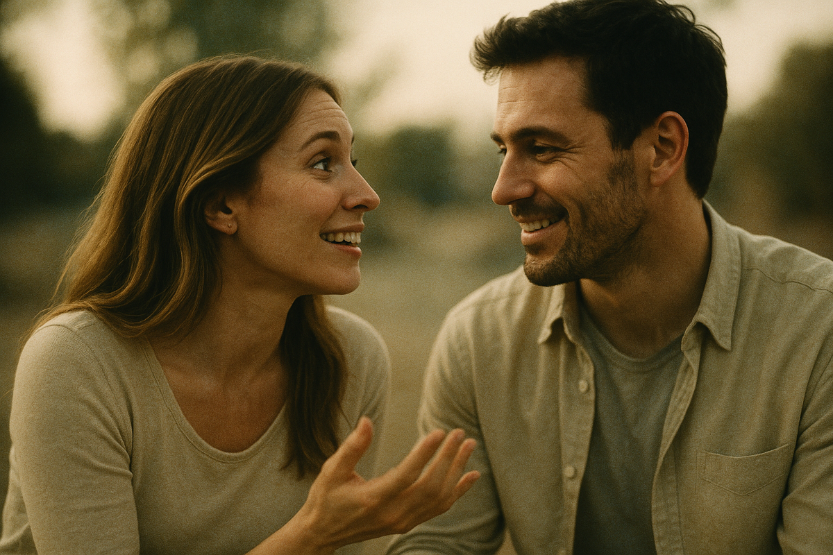 Позитивный диалог с мужчиной