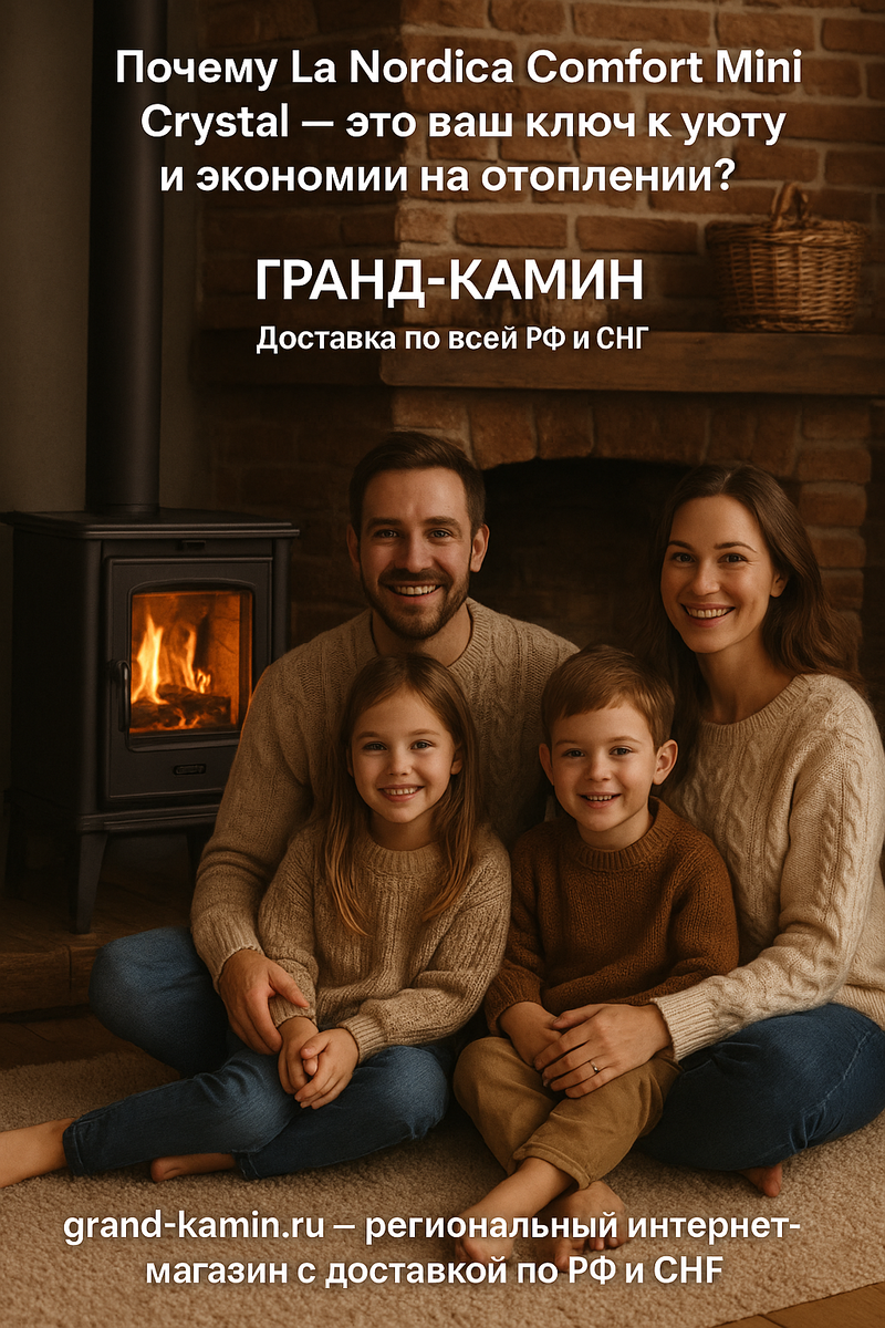    Почему La Nordica Comfort Mini Crystal — это ваш ключ к уюту и экономии на отоплении? Kamin