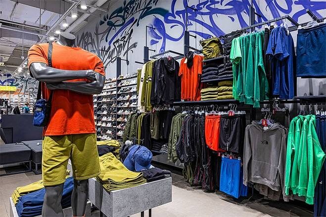    ПРЕДОСТАВЛЕНО КОМПАНИЕЙ INVENTIVE RETAIL GROUP: В мультибрендовой сети магазинов Street Beat представлены не только зарубежные бренды, но и товары под одноименной собственной торговой маркой