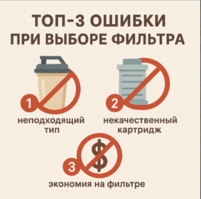 Выбор фильтра для воды