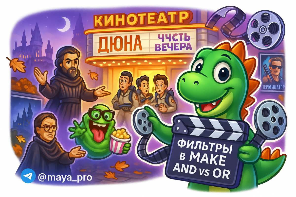   Фильтры в Make: как AND и OR меняют правила автоматизации и экономят ваши нервы Артур Хорошев