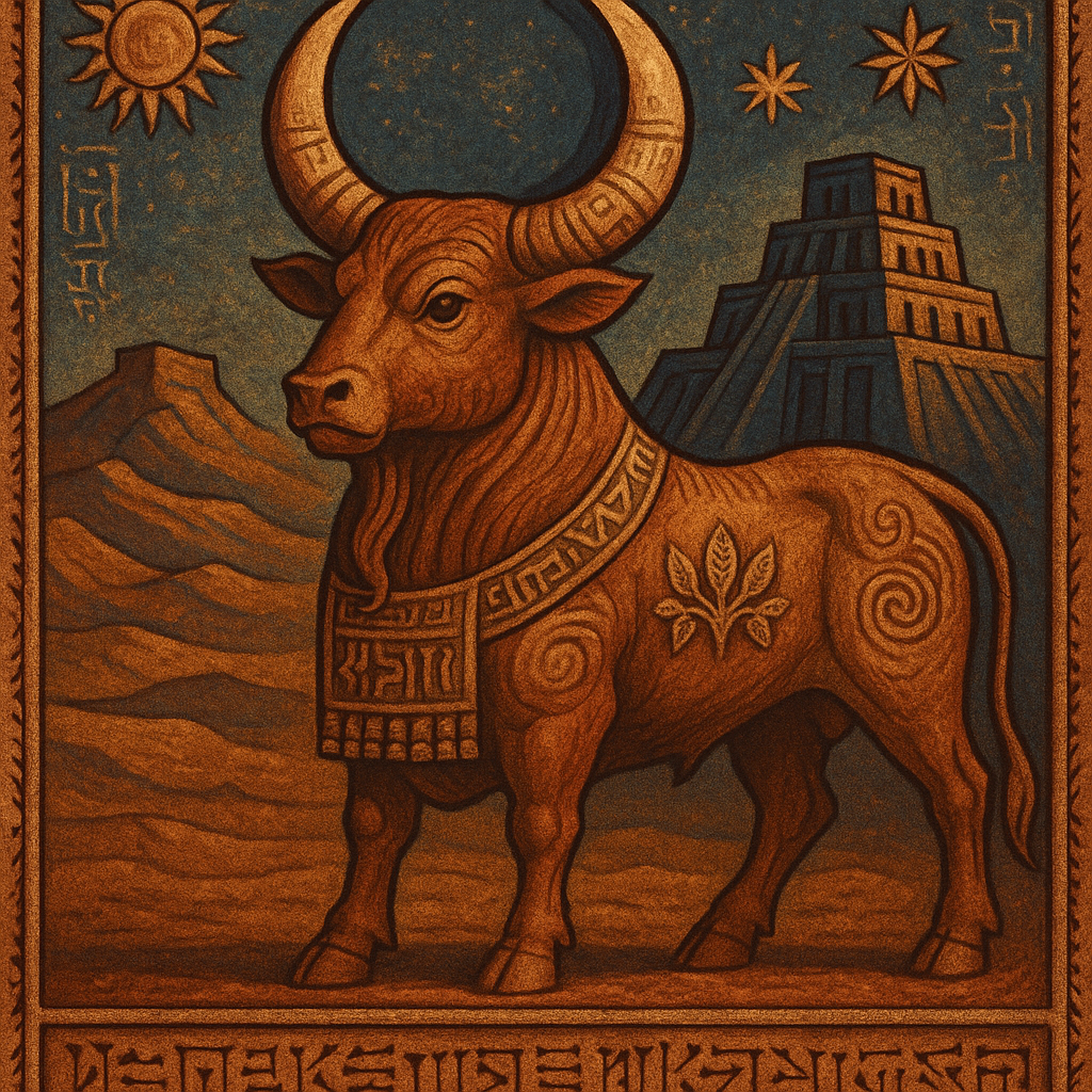 Бык, Луна и Бог: лингвистическая троица