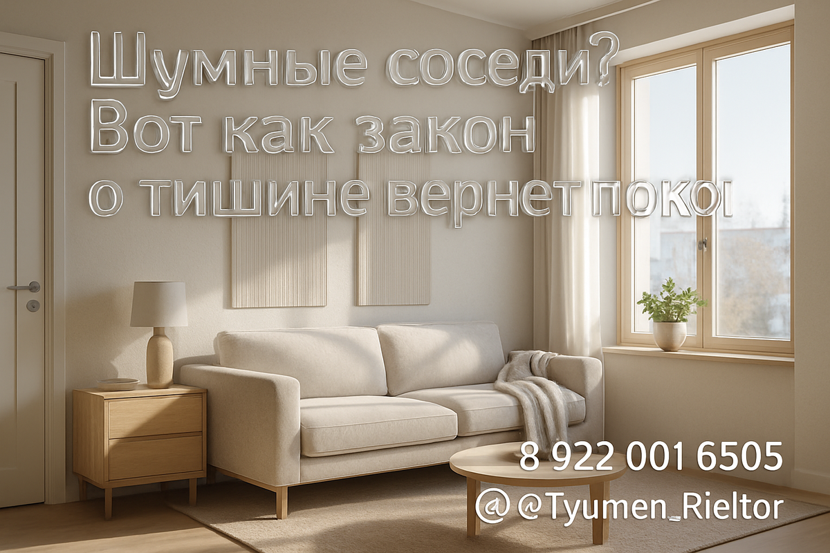    Шумные соседи? Вот как закон о тишине вернет покой. Святослав Шакин