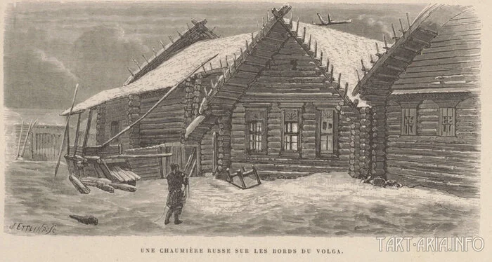 Так могло выглядеть село Малыковка в XVIII в.