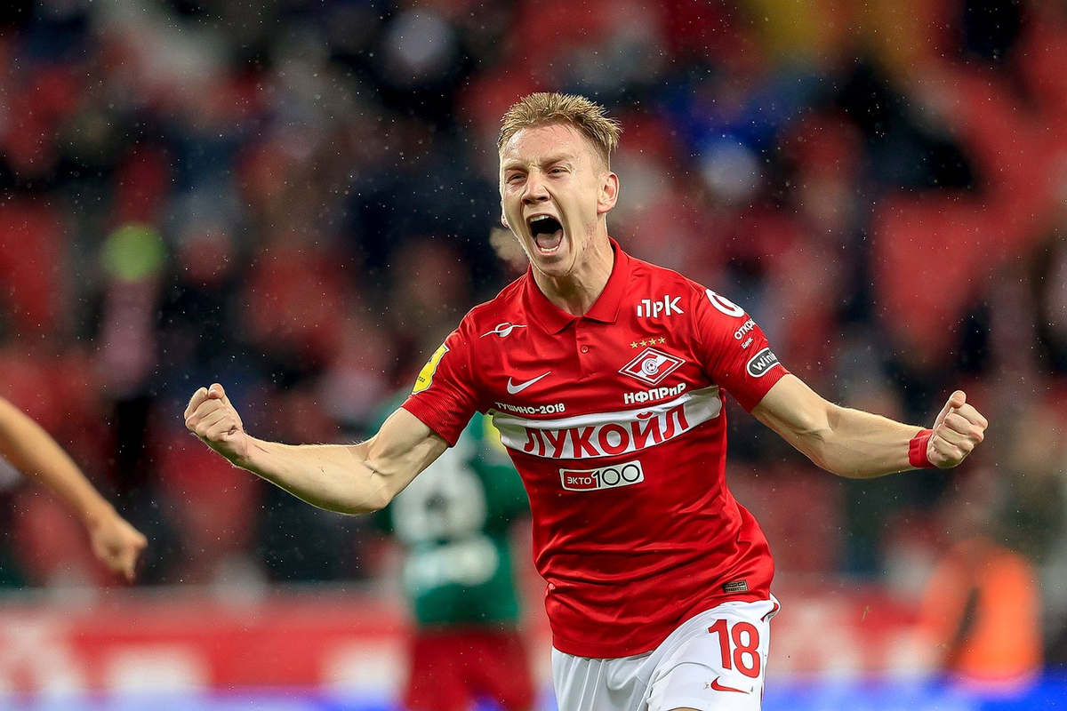 Полузащитник "красно-белых" Умяров – автор дубля "Спартаку" Суботица. Фото из интернета.