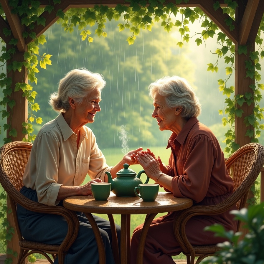 Разговор двух подруг