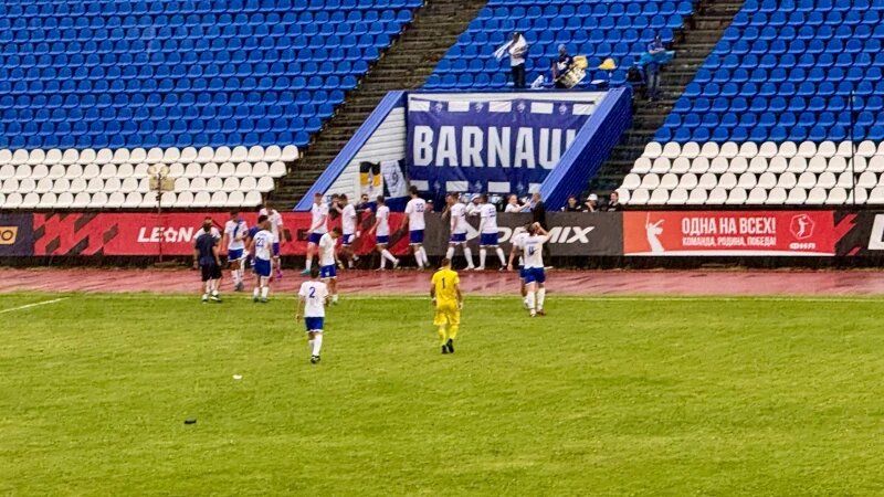     Футбол. Матч между ФК «Темп» и «Динамо-Барнаул-М» Федор Позников