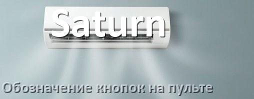 
Обозначение кнопок на пультах кондиционеров Saturn что означает значок Fun Speed, Cool, Swing