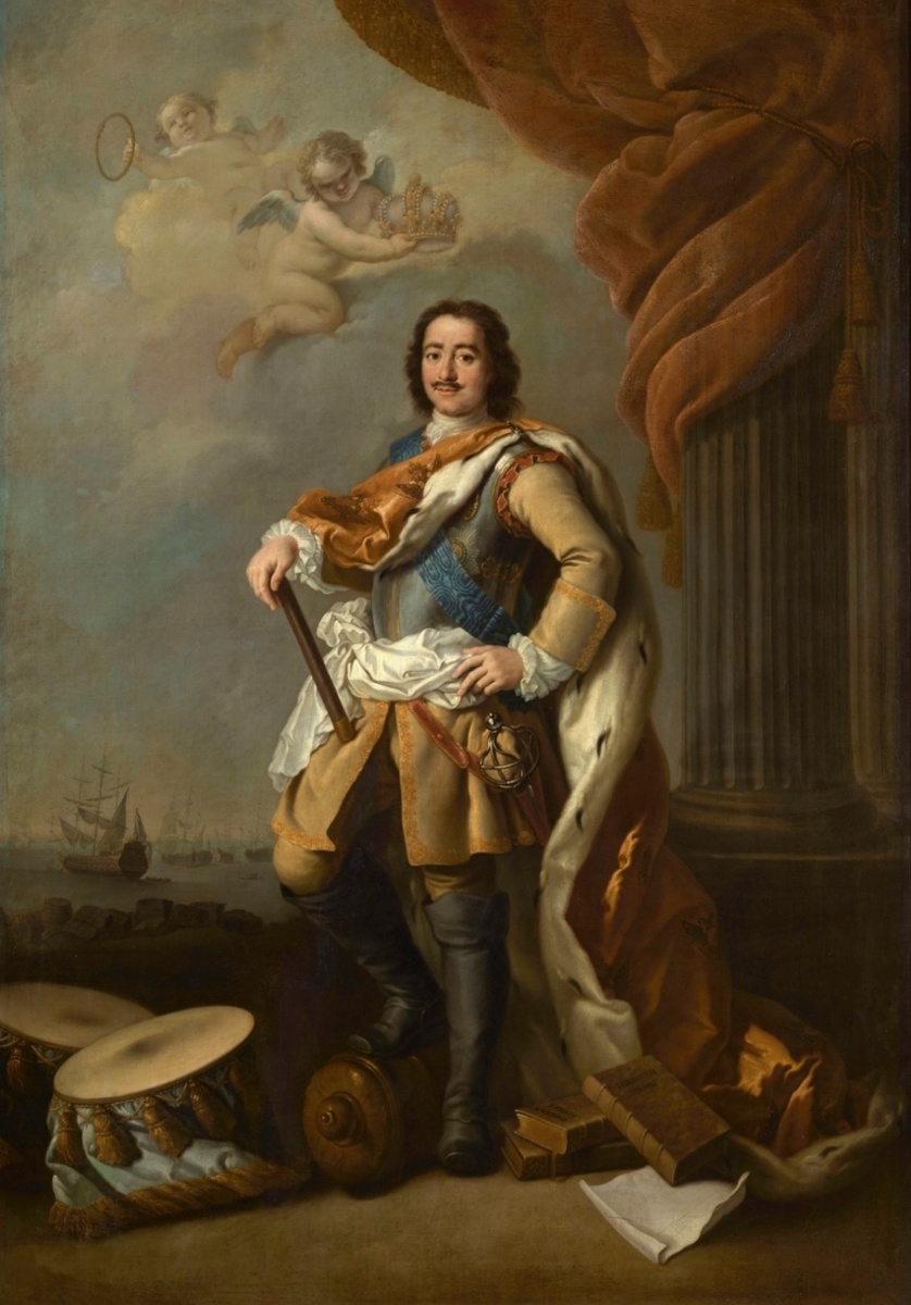 Портрет Петра Великого. В. С. Дрождин 1795